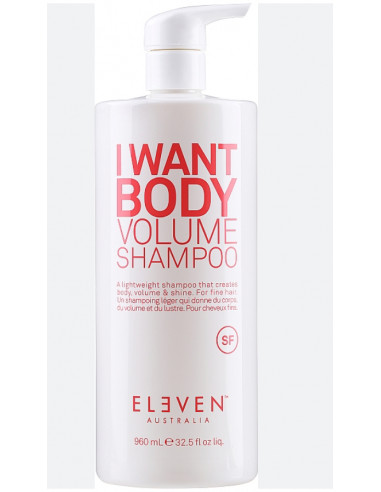 Eleven Australia I Want Body Volume...