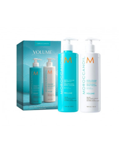 Moroccanoil BigDuo Pack Volume – zestaw do włosów cienkich 500ml