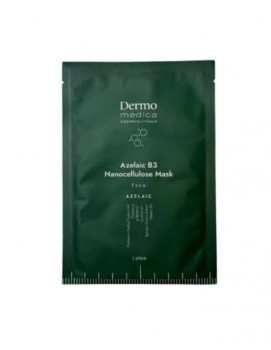 Dermomedica Azelaic B3 Nanocellulose Mask / Face 1 szt