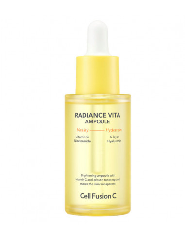 Cell Fusion C Radiance Vita Ampule 30 ml  Serum z witaminą C i arbutyną, wyrównujące i rozjaśniające koloryt skóry