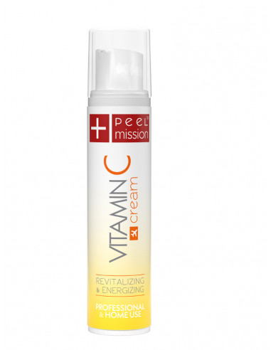 Peel Mission Vitamin C cream intensywnie rewitalizujący krem do skóry suchej i zniszczonej 15 ml Travel Size