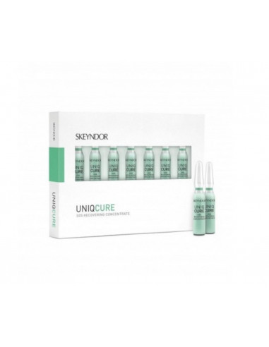 Skeyndor Uniqcure SOS Recovering Concentrate - ampułki łagodzące - 7x2ml