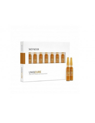 Skeyndor Uniqcure Dark Spot Correcting Concentrate - ampułki rozjaśniające - 7x2ml
