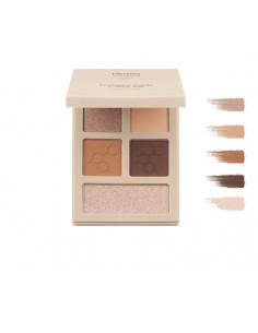 Dermomedica Eyeshadow Palette | Glam Soft 6,5g  Luksusowa paleta cieni do powiek