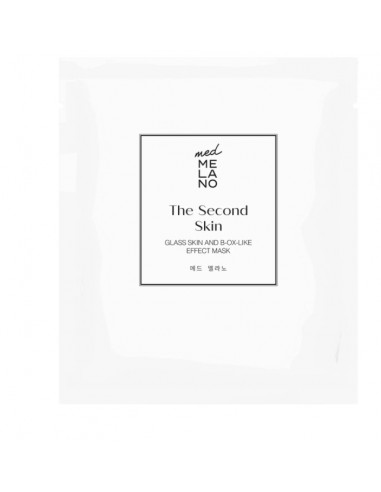 MedMelano The Second Skin Glass Skin And B-OX-Like Effect Mask 1,2 oz/34 g Maska dająca efekt drugiej skóry 1 sztuka
