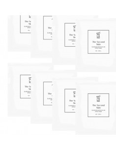 MedMelano The Second Skin Glass Skin And B-OX-Like Effect Mask 1,2 oz/34 g Maska dająca efekt drugiej skóry 8 sztuk
