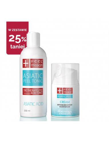 Peel Mission Zestaw Asiatic Peel z kwasem azjatykowym